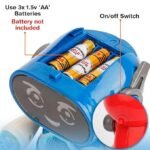 ⁦لعبة الروبوت الراقص والتفاعلي للأطفال – مع إضاءة LED ملونة وموسيقى⁩ - الصورة ⁦12⁩