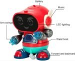 ⁦لعبة الروبوت الراقص والتفاعلي للأطفال – مع إضاءة LED ملونة وموسيقى⁩ - الصورة ⁦5⁩