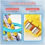 ⁦لعبة مضمار سباق البط الأصفر (small duck) الكهربائية للأطفال – لعبة زحليقة البط مع موسيقى وإضاءة ملونة.⁩ - الصورة ⁦6⁩