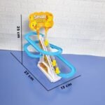 ⁦لعبة مضمار سباق البط الأصفر (small duck) الكهربائية للأطفال – لعبة زحليقة البط مع موسيقى وإضاءة ملونة.⁩ - الصورة ⁦3⁩