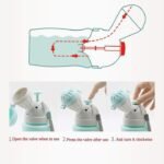 ⁦مبولة محمولة ومريحة مخصصة للأطفال (للأولاد والبنات)، وهي مصممة للاستخدام أثناء السفر، الرحلات، السيارة، أو أثناء فترات التدريب على استخدام المرحاض (Potty Training) كبديل طوارئ نظيف وصحي.⁩ - الصورة ⁦4⁩