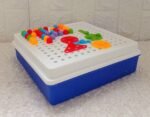 مجموعة ألعاب "Creative Screw Puzzle" التعليمية - 192 قطعة مع مثقاب كهربائي للأطفال لعبة التركيب الإبداعية (2D & 3D) مع مثقاب كهربائي - مجموعة أدوات البناء والتركيب التعليمية . - الصورة 4