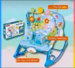 ⁦كرسي هزاز للأطفال والرضع من آيباي (ibaby) - مع خاصية الاهتزاز المهدئ، الموسيقى، وقوس ألعاب | ibaby Infant-to-Toddler Rocker (نسخة) (نسخة) (نسخة) (نسخة)⁩ - الصورة ⁦2⁩