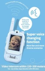 ⁦أجهزة لاسلكي للأطفال Walkie Talkie بمدى طويل وشاشة ملونة⁩ - الصورة ⁦11⁩
