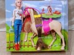 ⁦دمية أنليلي مع الحصان وإكسسوارات ركوب الخيل | لعبة عروسة Anlily للبنات⁩ - الصورة ⁦7⁩