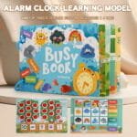 ⁦كتب PlayZone التفاعلية للأطفال - تعلم الحروف والرياضيات - PlayZone Interactive Learning Busy Books for Kids⁩ - الصورة ⁦4⁩