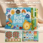 ⁦كتب PlayZone التفاعلية للأطفال - تعلم الحروف والرياضيات - PlayZone Interactive Learning Busy Books for Kids⁩ - الصورة ⁦4⁩
