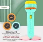 ⁦كشاف بروجيكتور العرض التعليمي للأطفال من PlayZone - لعبة جهاز عرض الصور (Flashlight Projector) مع شرائح تعليمية متنوعة⁩ - الصورة ⁦7⁩