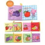 ⁦مجموعة كتب قماشية Baby Cognitive Series للرضع – 4 كتب تعليمية لتنمية الحواس والإدراك من عمر 6 أشهر⁩ - الصورة ⁦12⁩