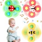 لعبة Busy Bugs Spinner التعليمية للأطفال – مجموعة دوارات حشرات حسية من عمر 18 شهرًا