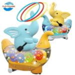 ⁦لعبة الفيل المجداف التفاعلية Rowing Elephant – لعبة متحركة ومضيئة للأطفال⁩ - الصورة ⁦6⁩