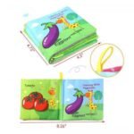 ⁦مجموعة كتب قماشية Baby Cognitive Series للرضع – 4 كتب تعليمية لتنمية الحواس والإدراك من عمر 6 أشهر⁩ - الصورة ⁦2⁩