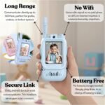 أجهزة لاسلكي للأطفال Walkie Talkie بمدى طويل وشاشة ملونة - الصورة 7