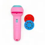 ⁦كشاف بروجيكتور العرض التعليمي للأطفال من PlayZone - لعبة جهاز عرض الصور (Flashlight Projector) مع شرائح تعليمية متنوعة⁩ - الصورة ⁦13⁩