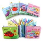 ⁦مجموعة كتب قماشية Baby Cognitive Series للرضع – 4 كتب تعليمية لتنمية الحواس والإدراك من عمر 6 أشهر⁩ - الصورة ⁦5⁩