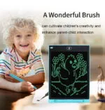 ⁦تابلت الرسم التعليمي LCD  - لوح كتابة سحري للأطفال (عمر 3 سنوات فأكثر)  شاشة ملونة مقاس 12 بوصة للرسم والكتابة الإبداعية⁩ - الصورة ⁦5⁩