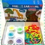 ⁦مجموعة صلصال Forest Carnival التعليمية للأطفال – قوالب حيوانات وأدوات تشكيل لتنمية الإبداع⁩ - الصورة ⁦8⁩