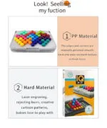 ⁦لعبة الذكاء والتحدي IQ Fit – ألغاز ثلاثية الأبعاد لتنمية التركيز والمهارات المنطقية – 120 تحديًا⁩ - الصورة ⁦5⁩