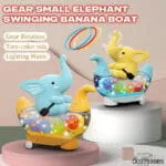 ⁦لعبة الفيل المجداف التفاعلية Rowing Elephant – لعبة متحركة ومضيئة للأطفال⁩ - الصورة ⁦3⁩