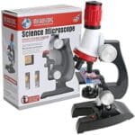 مجهر تعليمي للأطفال Microscope – تكبير حتى 1200x مع إضاءة LED وأدوات تجارب علمية - الصورة 8