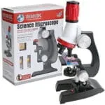 مجهر تعليمي للأطفال Microscope – تكبير حتى 1200x مع إضاءة LED وأدوات تجارب علمية - الصورة 8