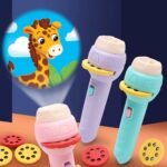 ⁦كشاف بروجيكتور العرض التعليمي للأطفال من PlayZone - لعبة جهاز عرض الصور (Flashlight Projector) مع شرائح تعليمية متنوعة⁩ - الصورة ⁦10⁩