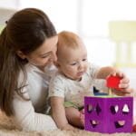 ⁦مكعب فرز الأشكال التعليمي للأطفال – لعبة مطابقة الأشكال الهندسية وتنمية المهارات الإدراكية⁩ - الصورة ⁦3⁩