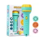 ⁦كشاف بروجيكتور العرض التعليمي للأطفال من PlayZone - لعبة جهاز عرض الصور (Flashlight Projector) مع شرائح تعليمية متنوعة⁩ - الصورة ⁦6⁩