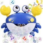 لعبة حمام للأطفال بتصميم سلطعون Bubble Crab - تصدر فقاعات صابون وتجربة استحمام ممتعة مع لعبة فقاعات الاستحمام للأطفال - سلطعون الفقاعات التفاعلي
