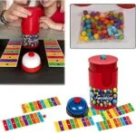 لعبة Fast Bead Grabbing التفاعلية - لعبة تنمية المهارات والتركيز للأطفال - ألعاب عائلية جماعية للأطفال - الصورة 4