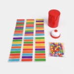 لعبة Fast Bead Grabbing التفاعلية - لعبة تنمية المهارات والتركيز للأطفال - ألعاب عائلية جماعية للأطفال - الصورة 10