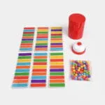 لعبة Fast Bead Grabbing التفاعلية - لعبة تنمية المهارات والتركيز للأطفال - ألعاب عائلية جماعية للأطفال - الصورة 10