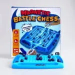 لعبة الشطرنج المغناطيسية (Magnetic Battle Chess) - لعبة ذكاء واستراتيجية تفاعلية للعائلة - تحدي الشطرنج المغناطيسي لعبة الذكاء والتفكير الاستراتيجي للأطفال والكبار.