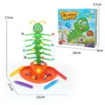 ⁦لعبة Shaking Wiggle التفاعلية – لعبة المهارة والتركيز للأطفال - ​لعبة الدودة الراقصة  – تحدي الكرات الملونة للأطفال⁩ - الصورة ⁦3⁩