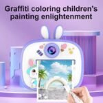 كاميرا طباعة فورية للأطفال بتصميم - كاميرا رقمية حرارية مع فيديو وألعاب وموسيقى Unicorn Instant Print Camera for Kids - Zero Ink Thermal Camera - الصورة 9