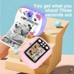كاميرا طباعة فورية للأطفال بتصميم - كاميرا رقمية حرارية مع فيديو وألعاب وموسيقى Unicorn Instant Print Camera for Kids - Zero Ink Thermal Camera - الصورة 14